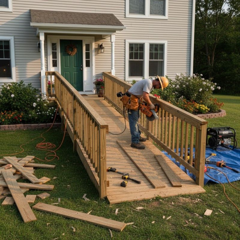 Wood Ramp Repair in Wilmington, NC